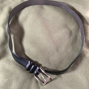 Men’s AFE black leather belt. Size 34z